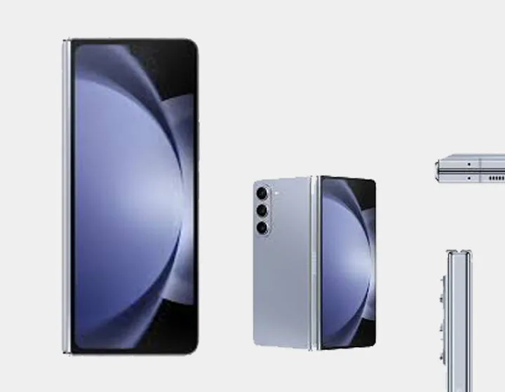 SAMSUNG Galaxy Z Fold 5 F946B 5G Dual SIM 512GB ROM 12GB RAM GSM Unlocked - Blue