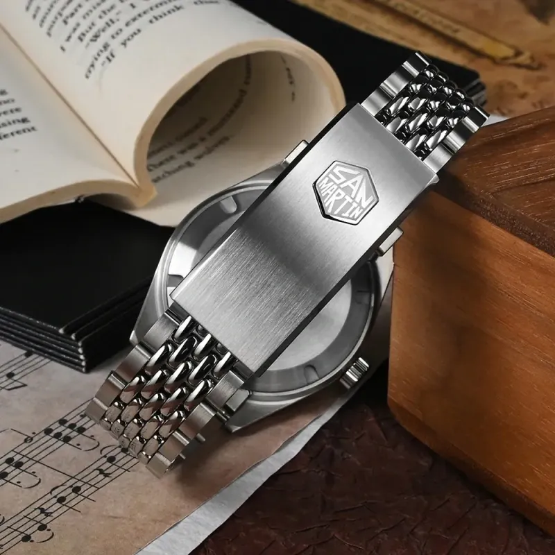 San Martin Aluminum Bezel NH34 GMT Men Watch SN0116G-V4