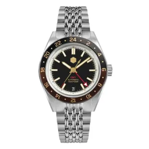 San Martin Aluminum Bezel NH34 GMT Men Watch SN0116G-V4