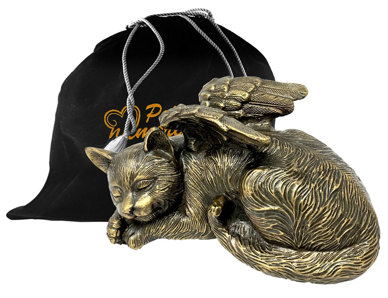 Sleeping Angel Cat Urns