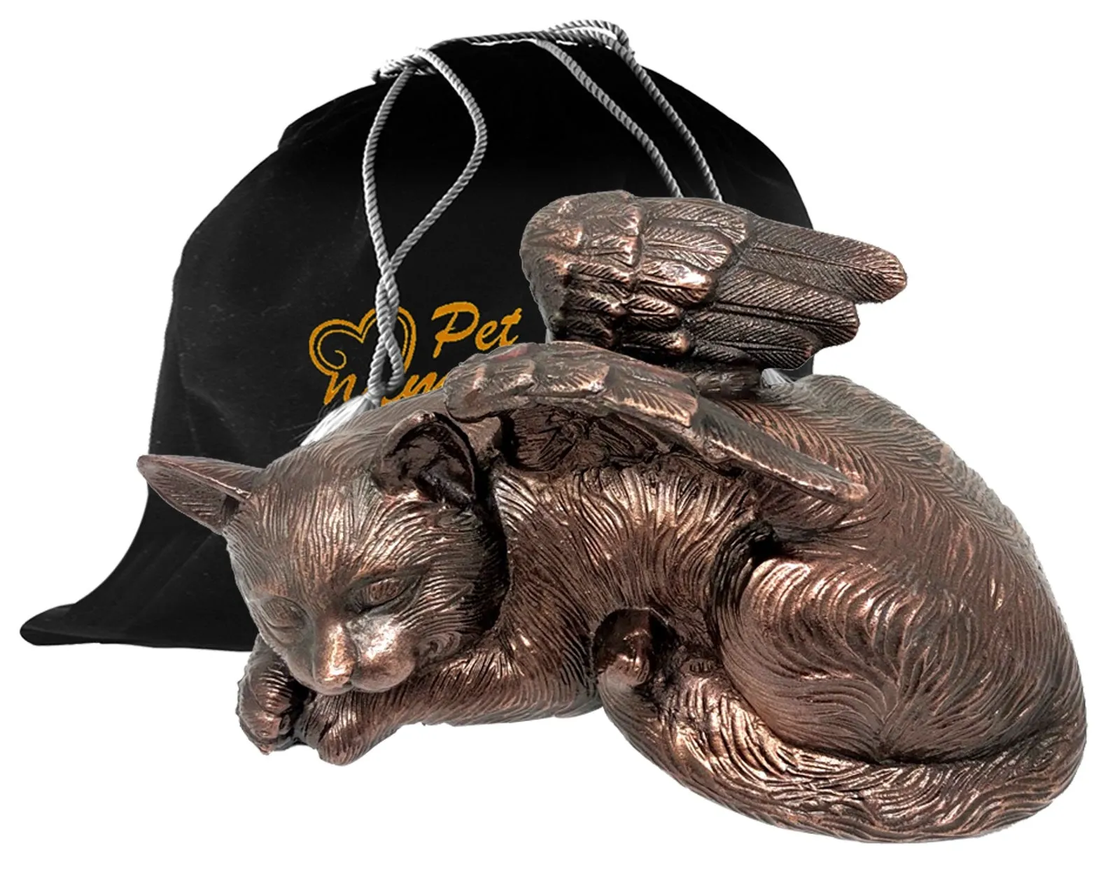 Sleeping Angel Cat Urns