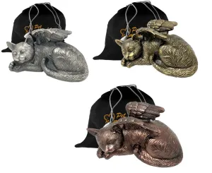 Sleeping Angel Cat Urns