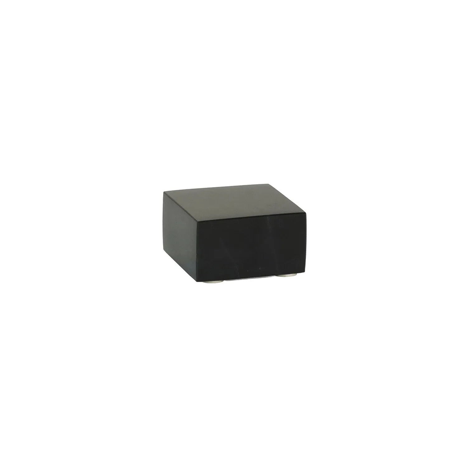 Small Black Genuine Marble Base