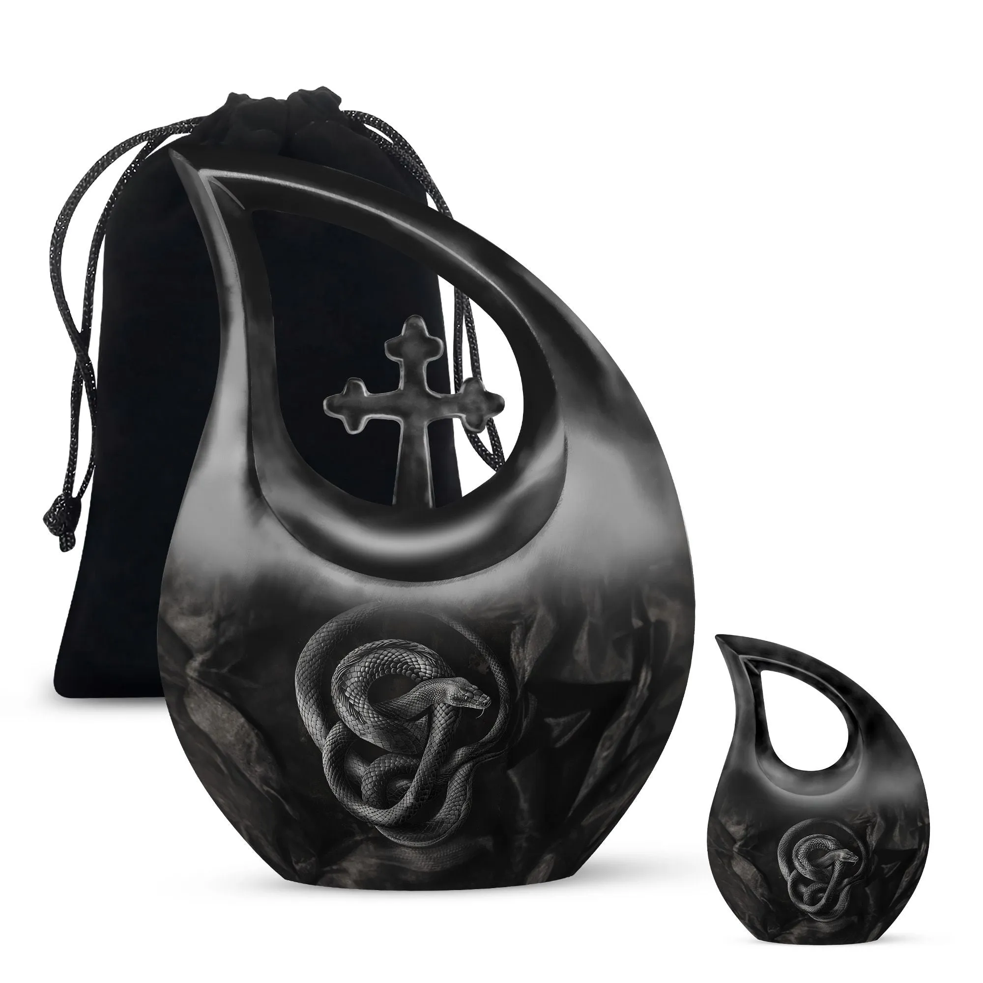 Snake Urn Soma Cherish A Custom Mom Urn and Monumental Memorial