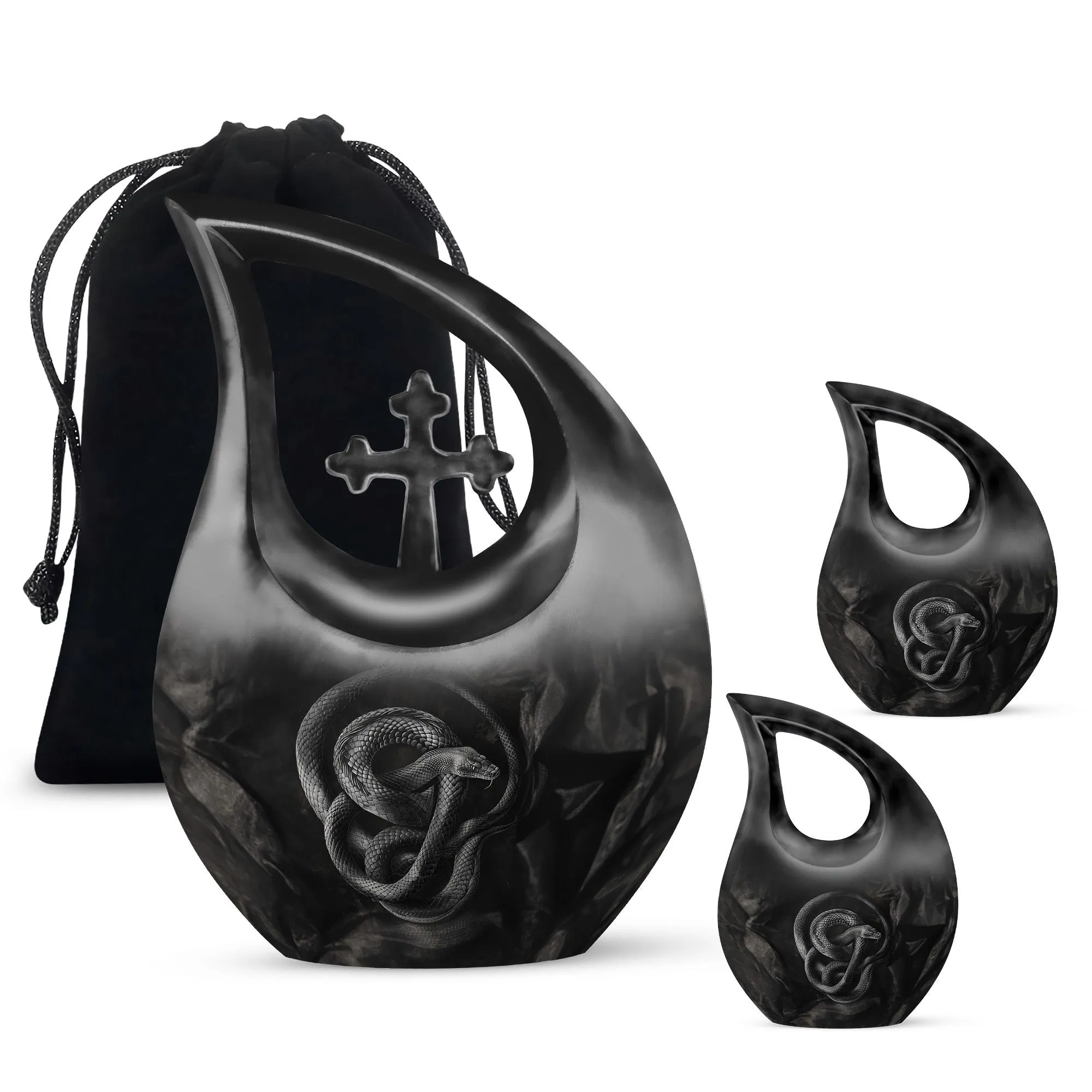 Snake Urn Soma Cherish A Custom Mom Urn and Monumental Memorial