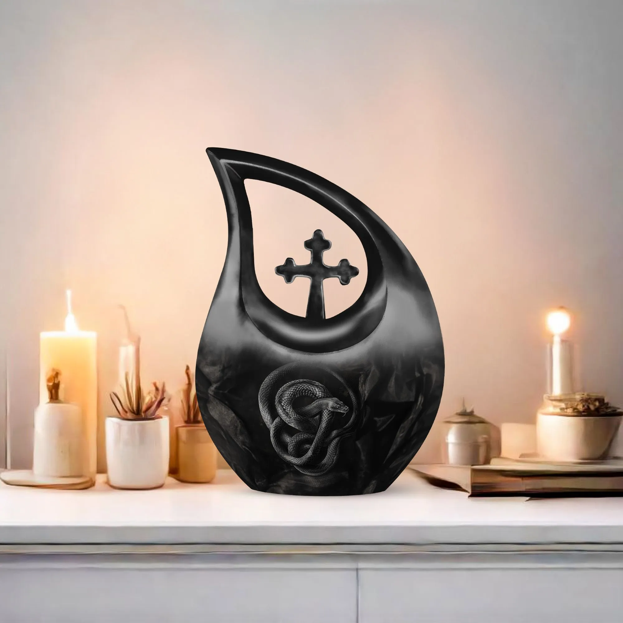 Snake Urn Soma Cherish A Custom Mom Urn and Monumental Memorial