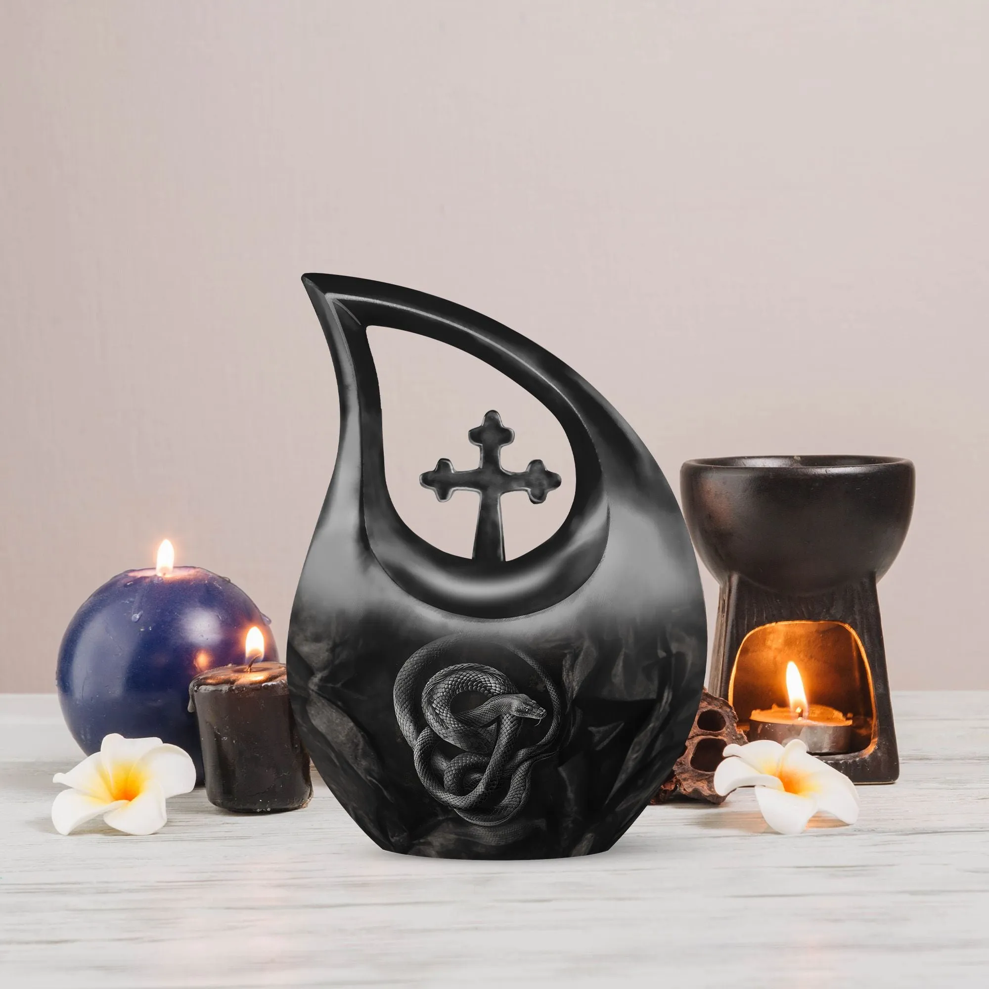Snake Urn Soma Cherish A Custom Mom Urn and Monumental Memorial