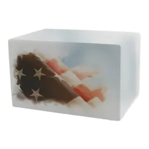 Somerset American Flag, MDF Urn