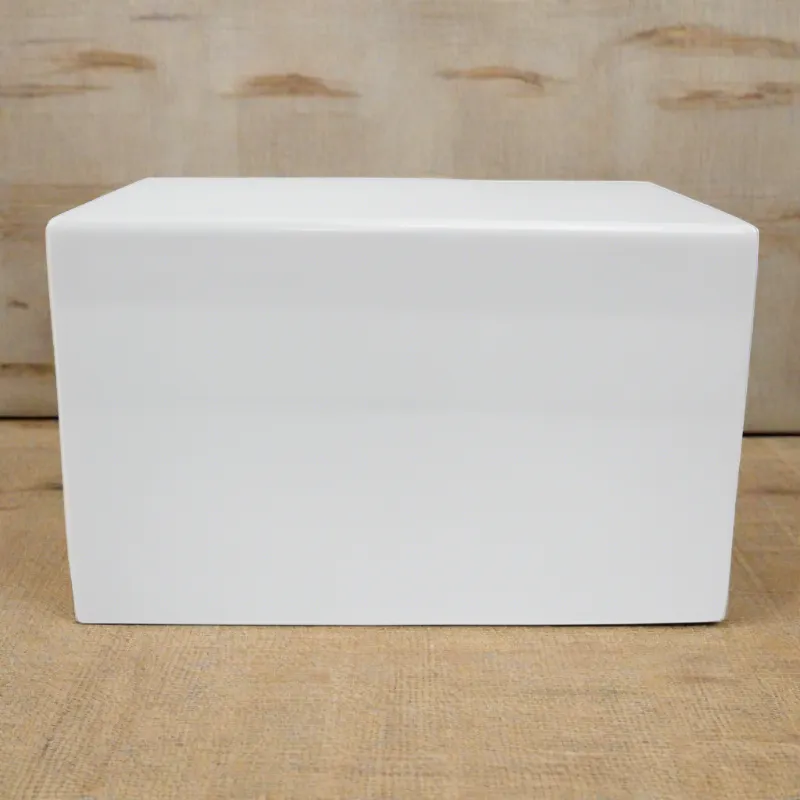 Somerset White Cremation Box