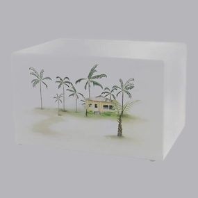 Somerset Tropical Getaway, MDF Cremation Urn