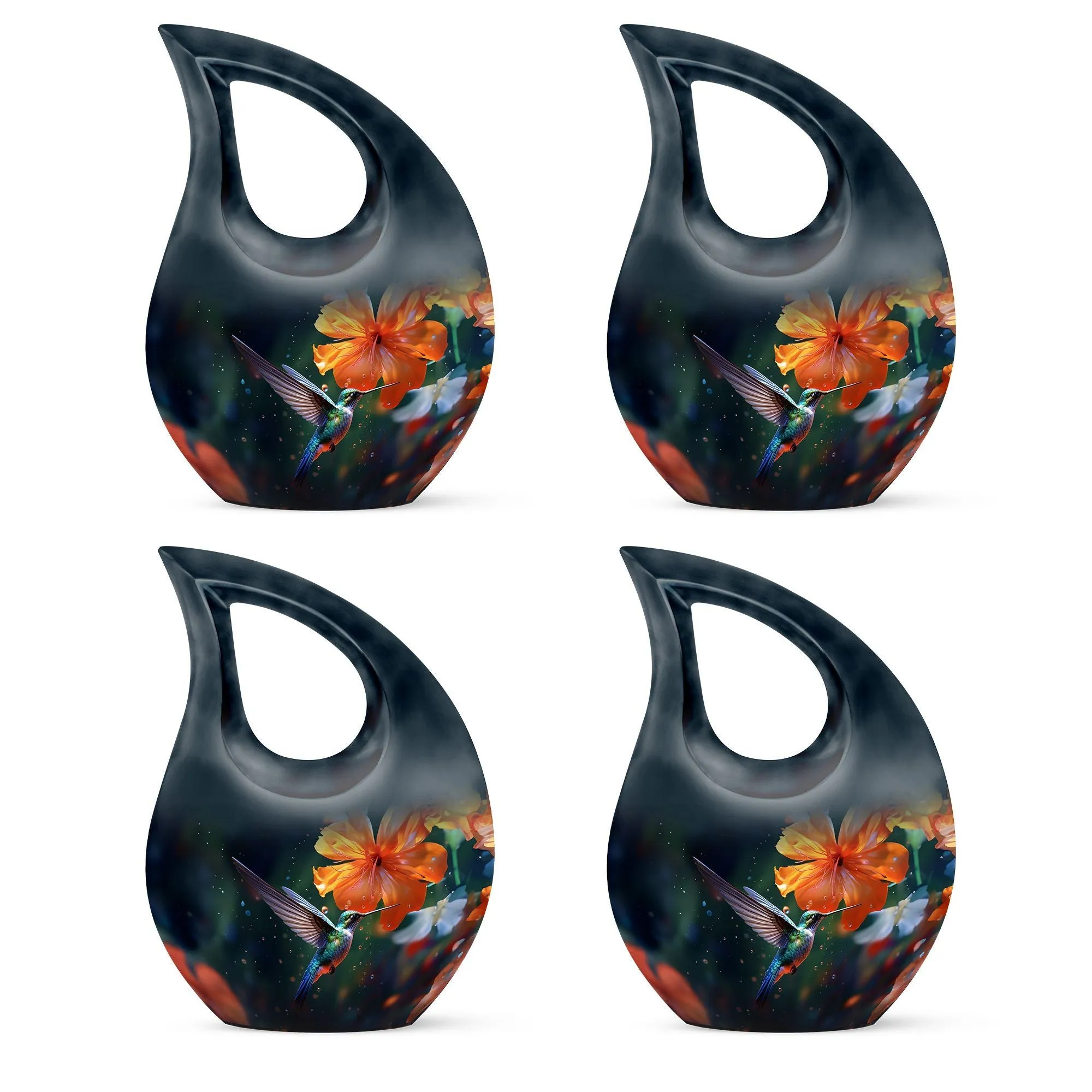 Soothing Hummingbirds Tribute - A Cherished Memorial Urns for Ashes