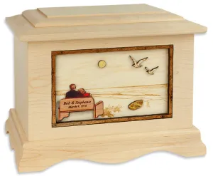 Soulmates on the Beach Companion Urn