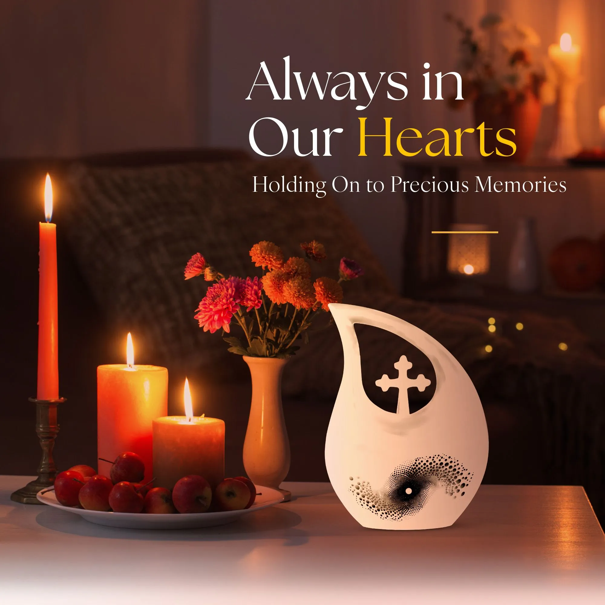 Spiral Cremation Urn:  Memorial Cremation Urn For Ashes