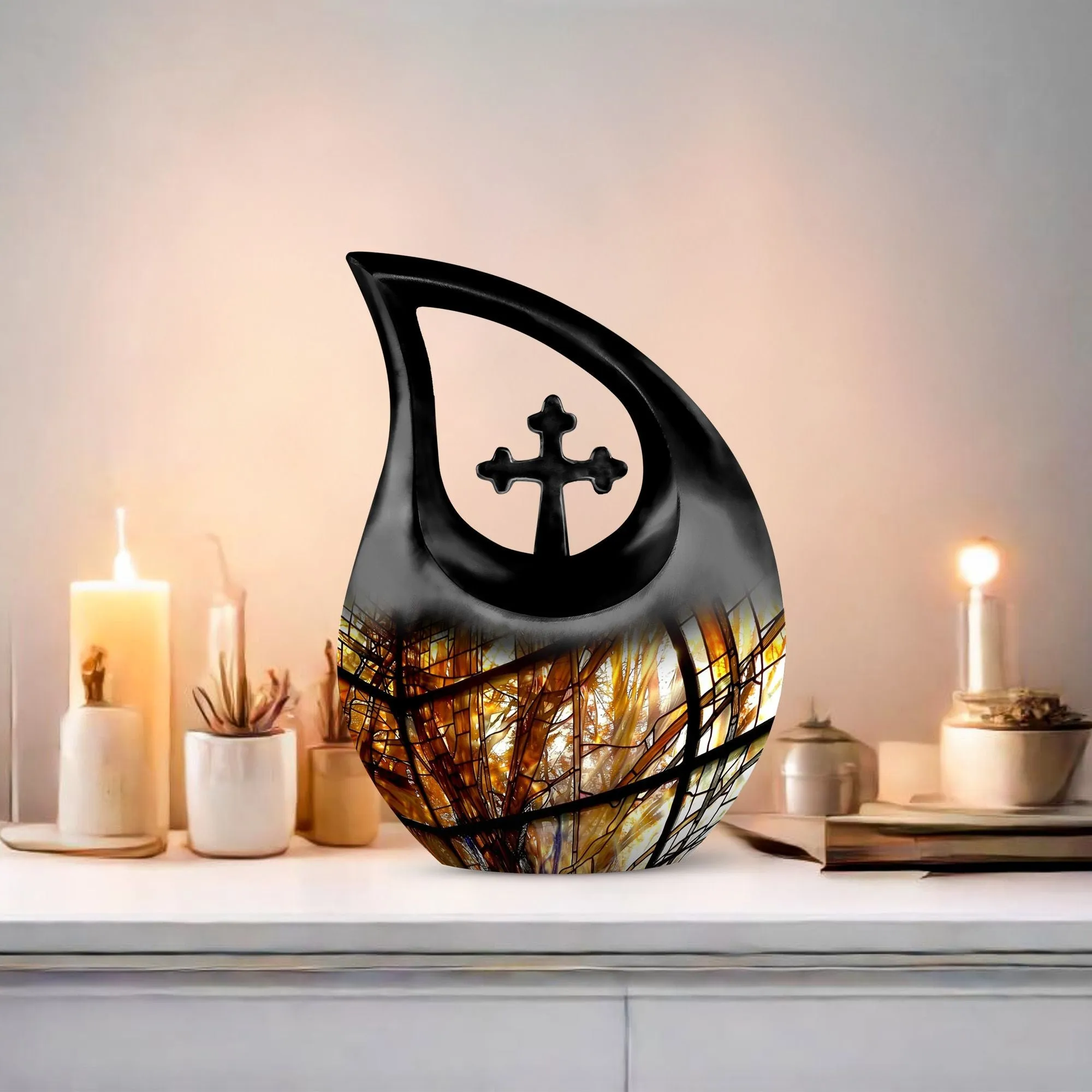 Stained Glass Urn: An Affordable Solution for Cremation Needs