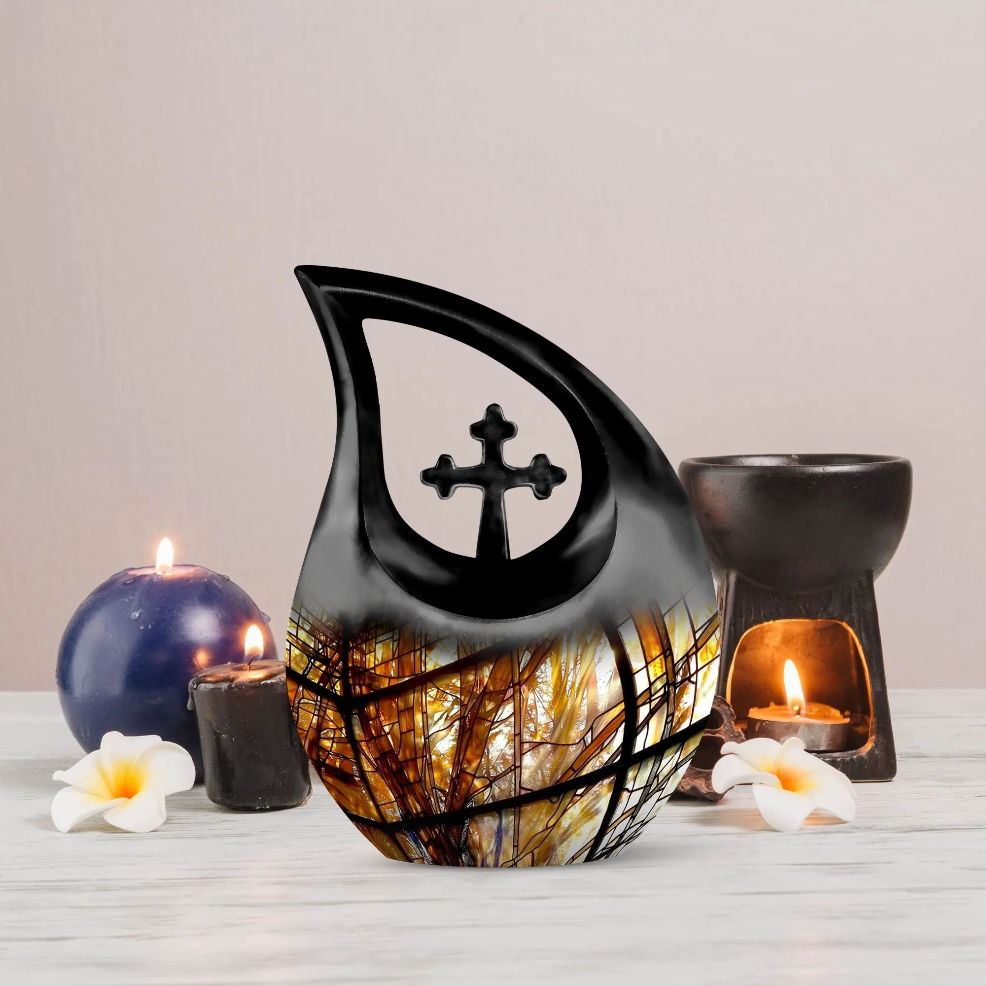 Stained Glass Urn: An Affordable Solution for Cremation Needs