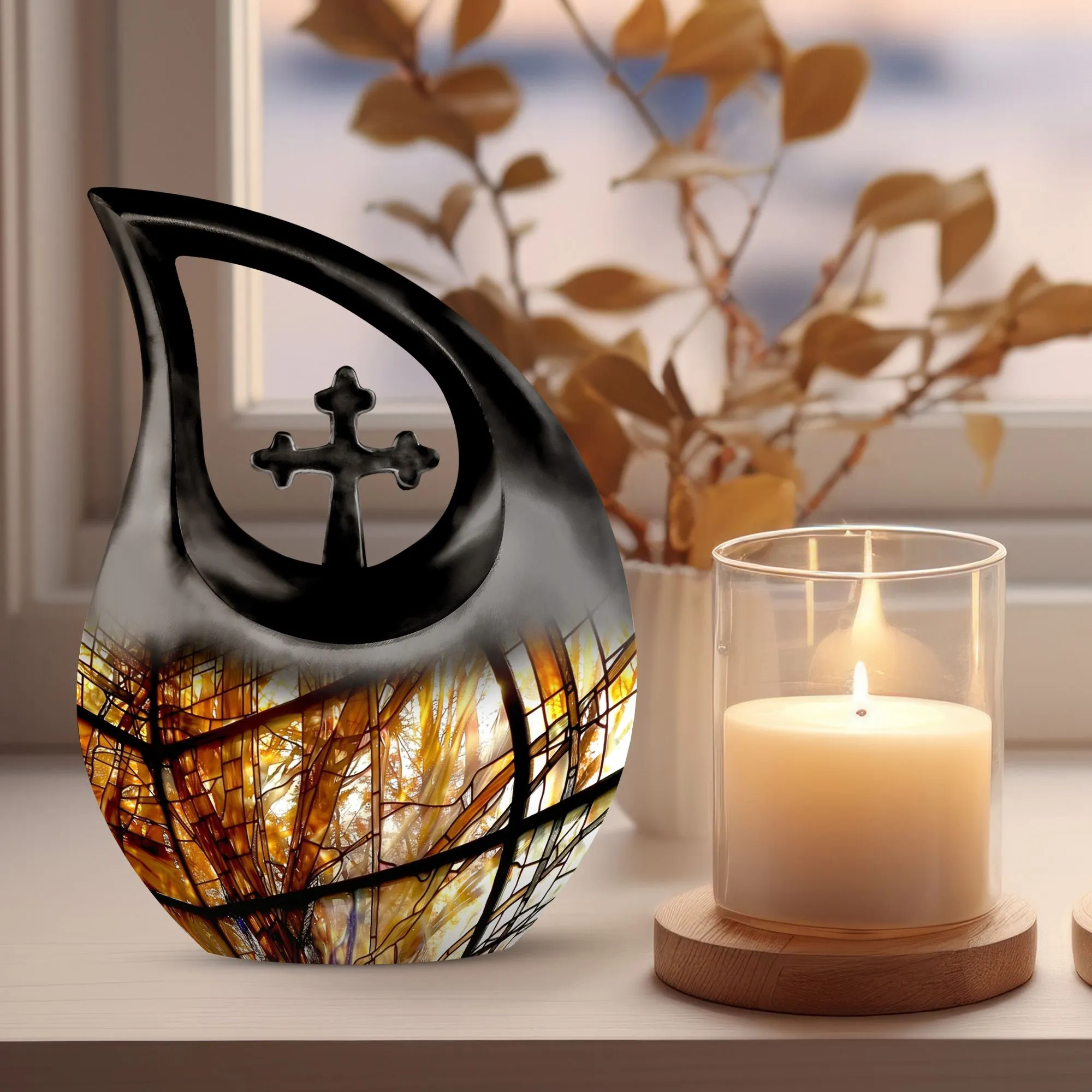 Stained Glass Urn: An Affordable Solution for Cremation Needs