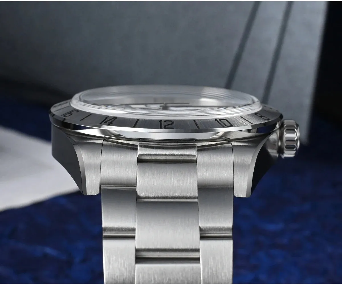 ★SuperDeals★San Martin 39mm BB NH34 GMT Watch SN0054-GE