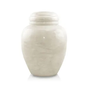 Taj Mahal Marble Cremation Urn in Large