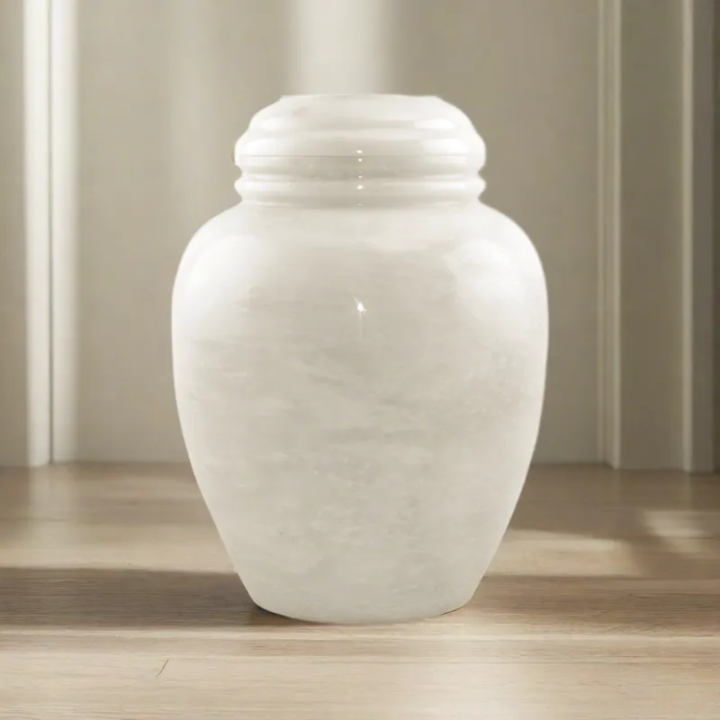 Taj Mahal Marble Cremation Urn in Large