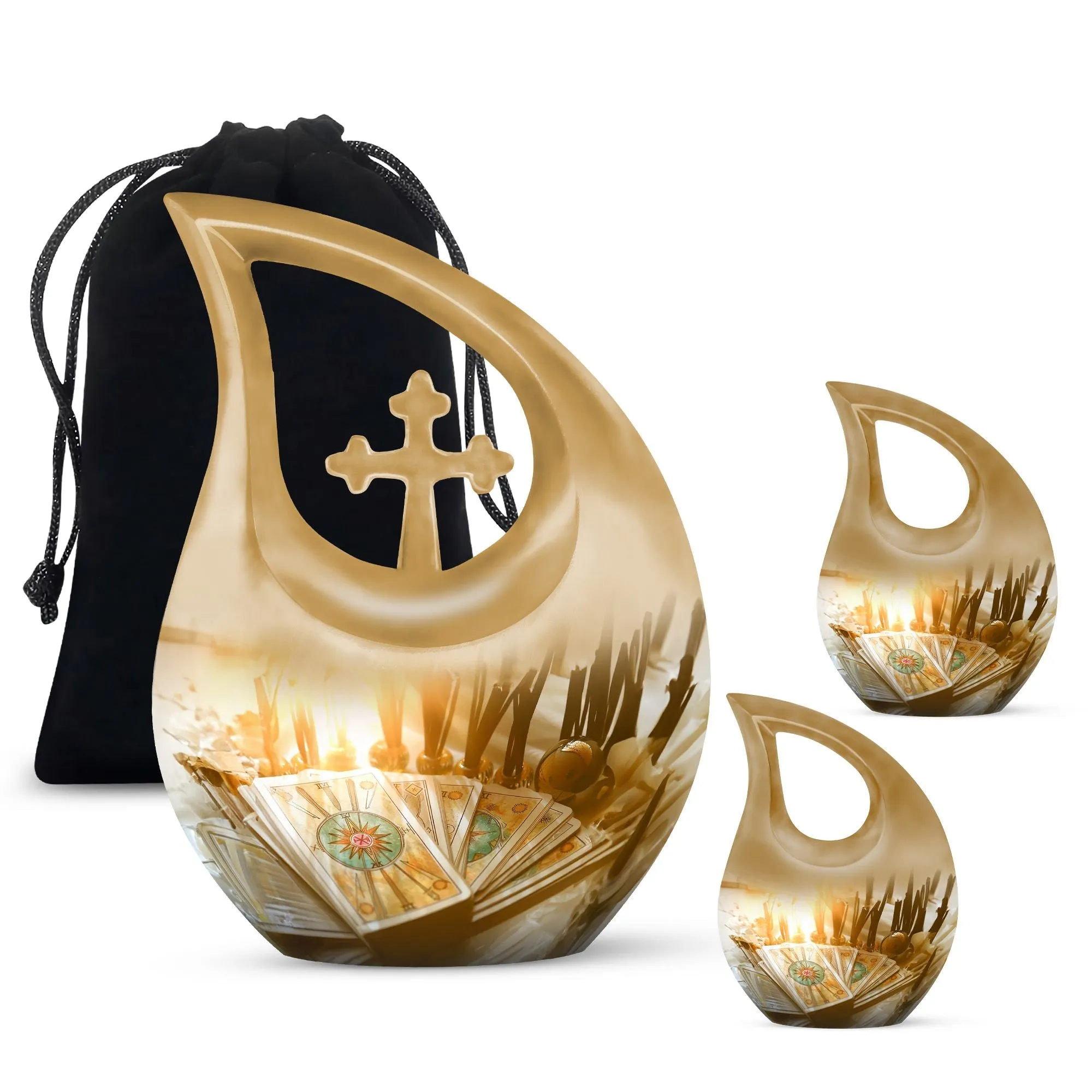 Tarot Urn A Cherished Emblem for Mom's Enduring Spirit