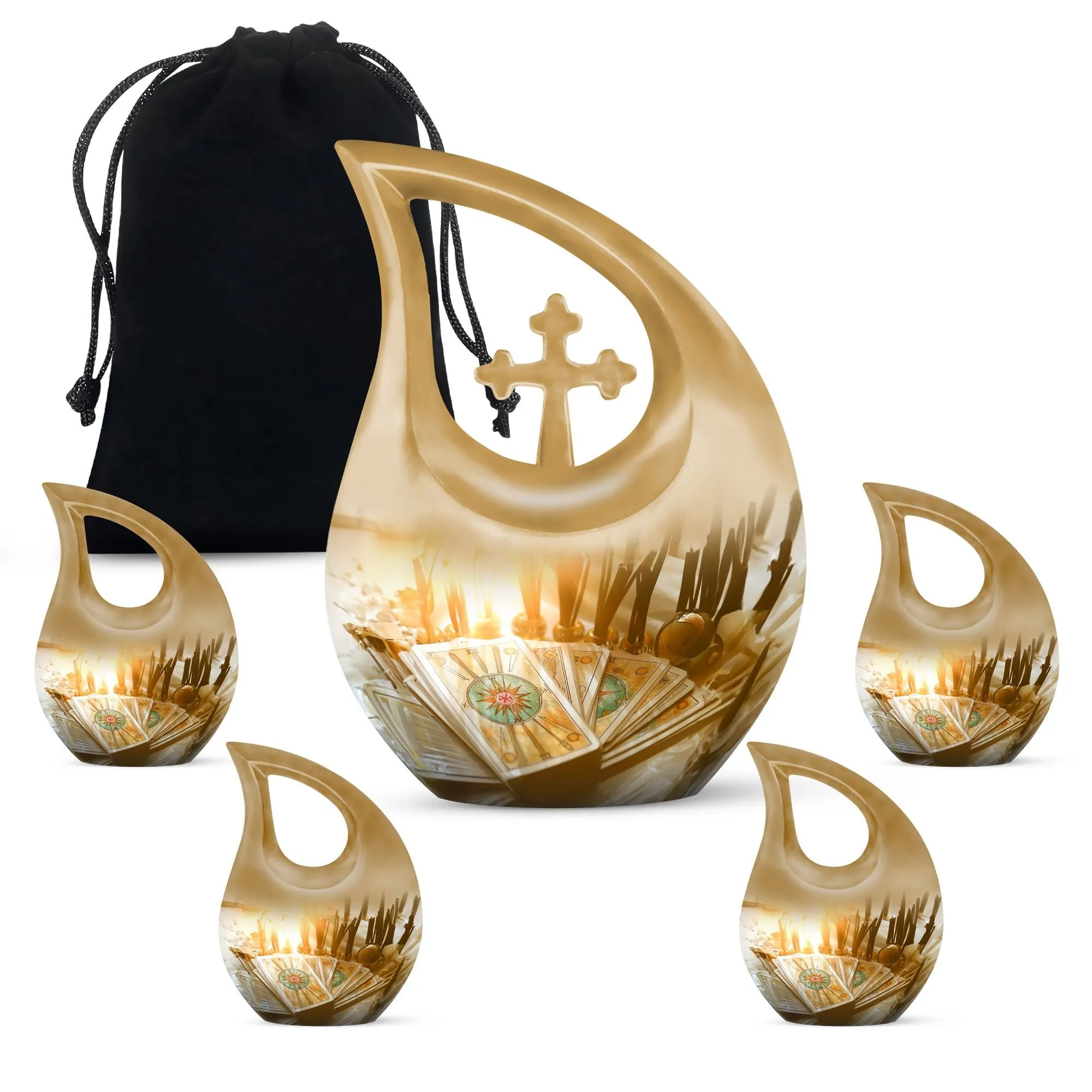Tarot Urn A Cherished Emblem for Mom's Enduring Spirit