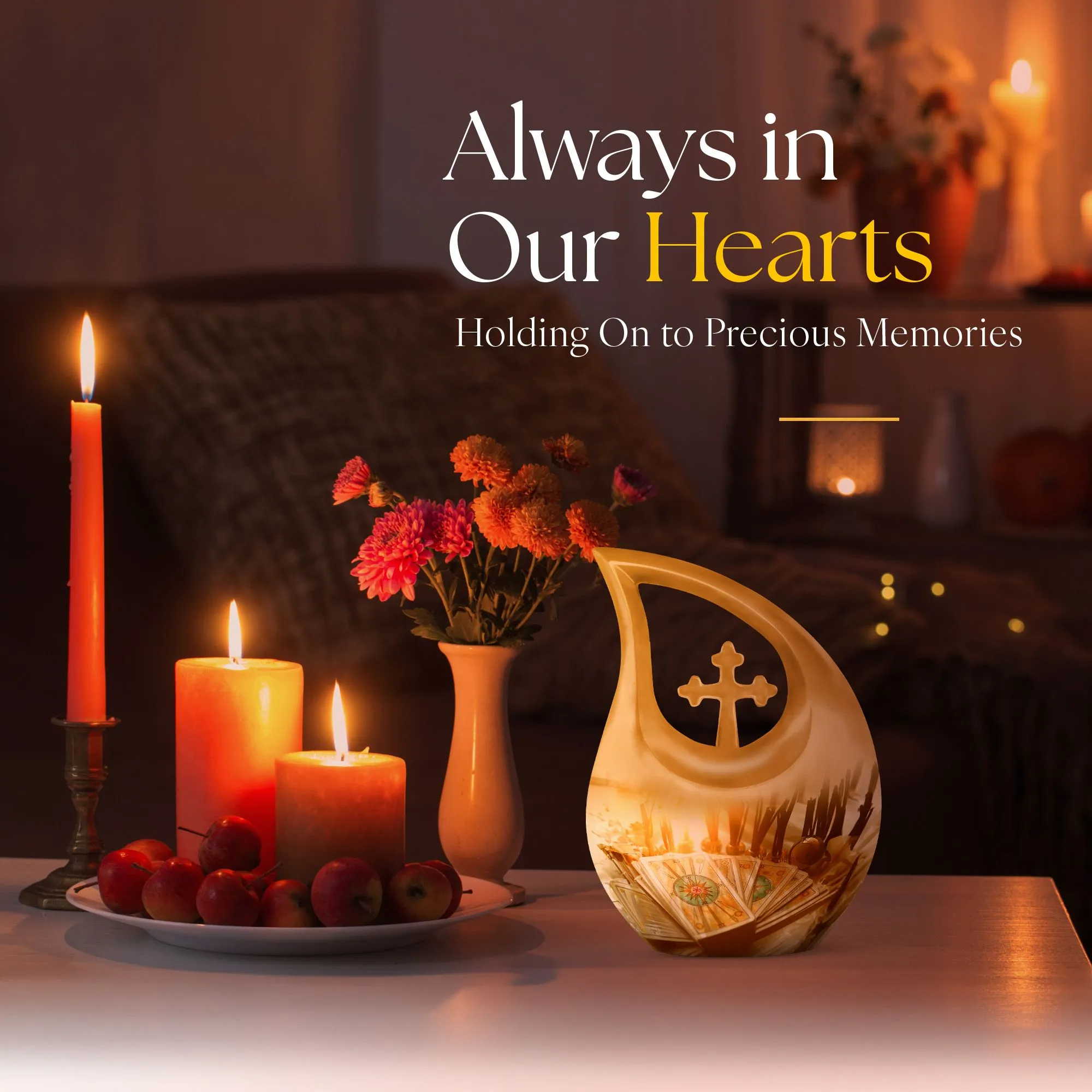 Tarot Urn A Cherished Emblem for Mom's Enduring Spirit