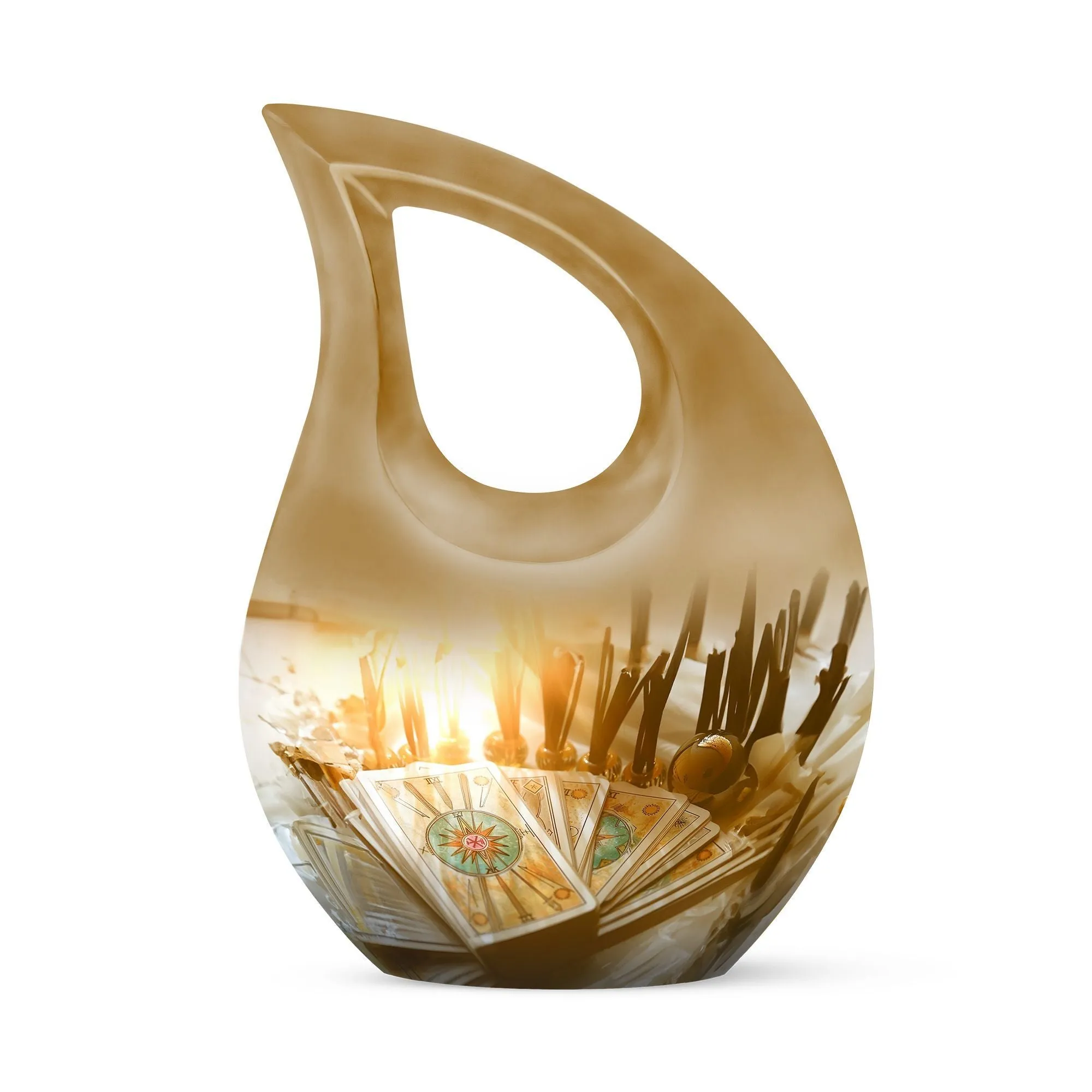 Tarot Urn A Cherished Emblem for Mom's Enduring Spirit
