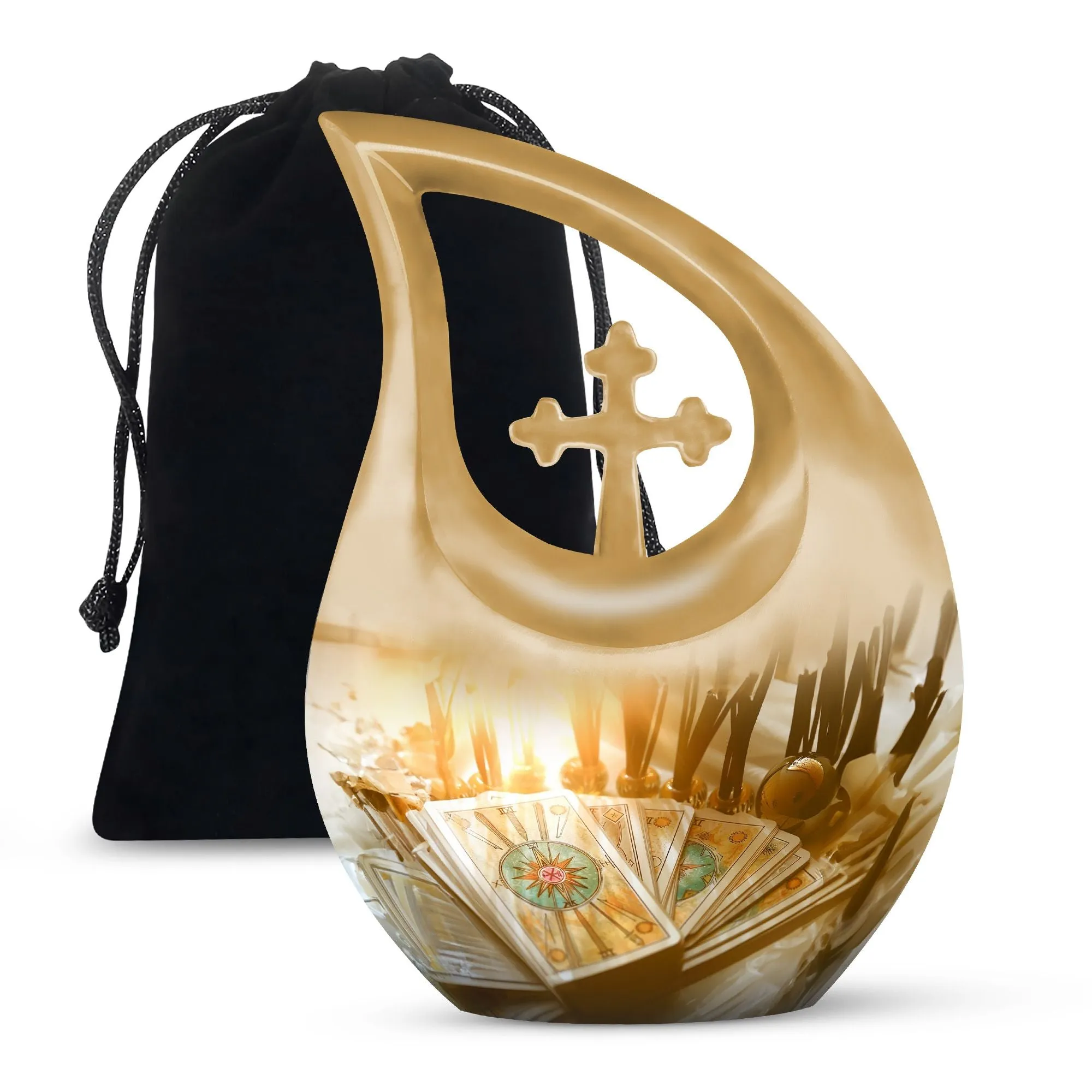 Tarot Urn A Cherished Emblem for Mom's Enduring Spirit