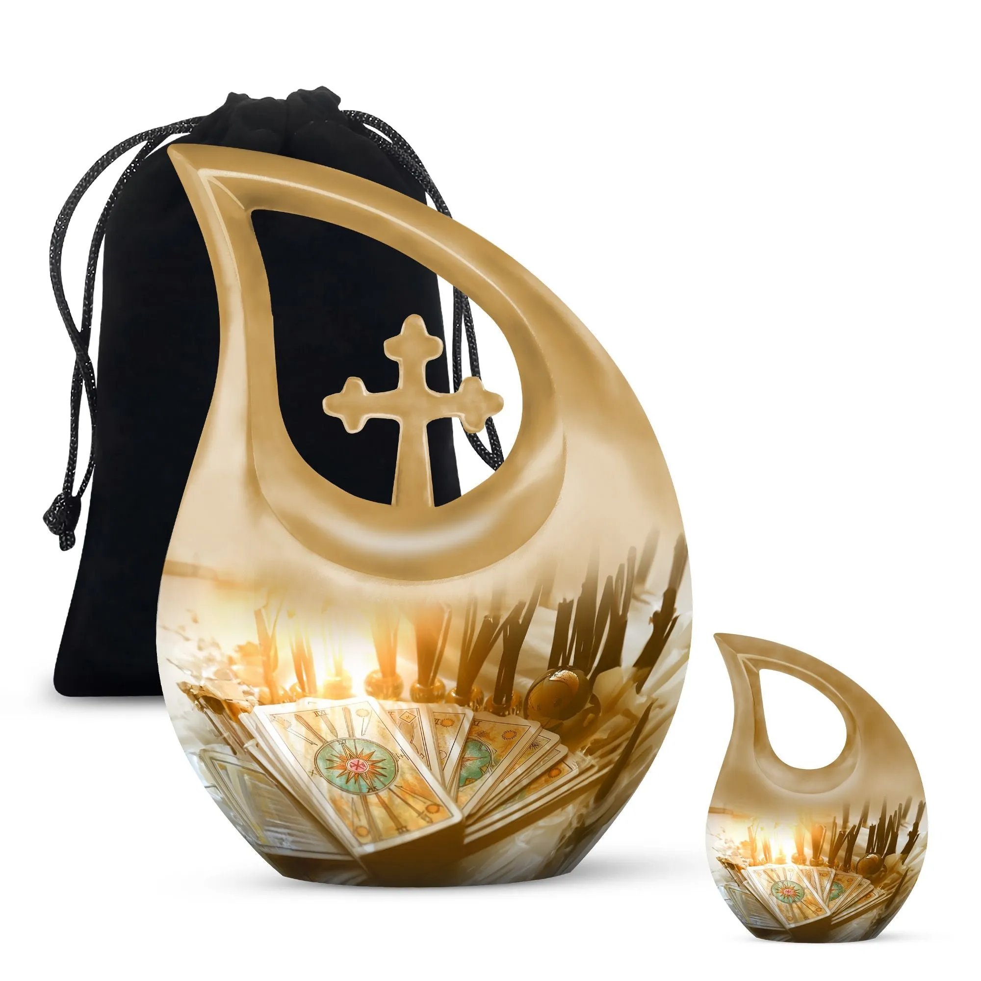 Tarot Urn A Cherished Emblem for Mom's Enduring Spirit