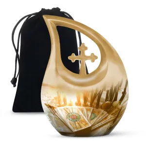 Tarot Urn A Cherished Emblem for Mom's Enduring Spirit