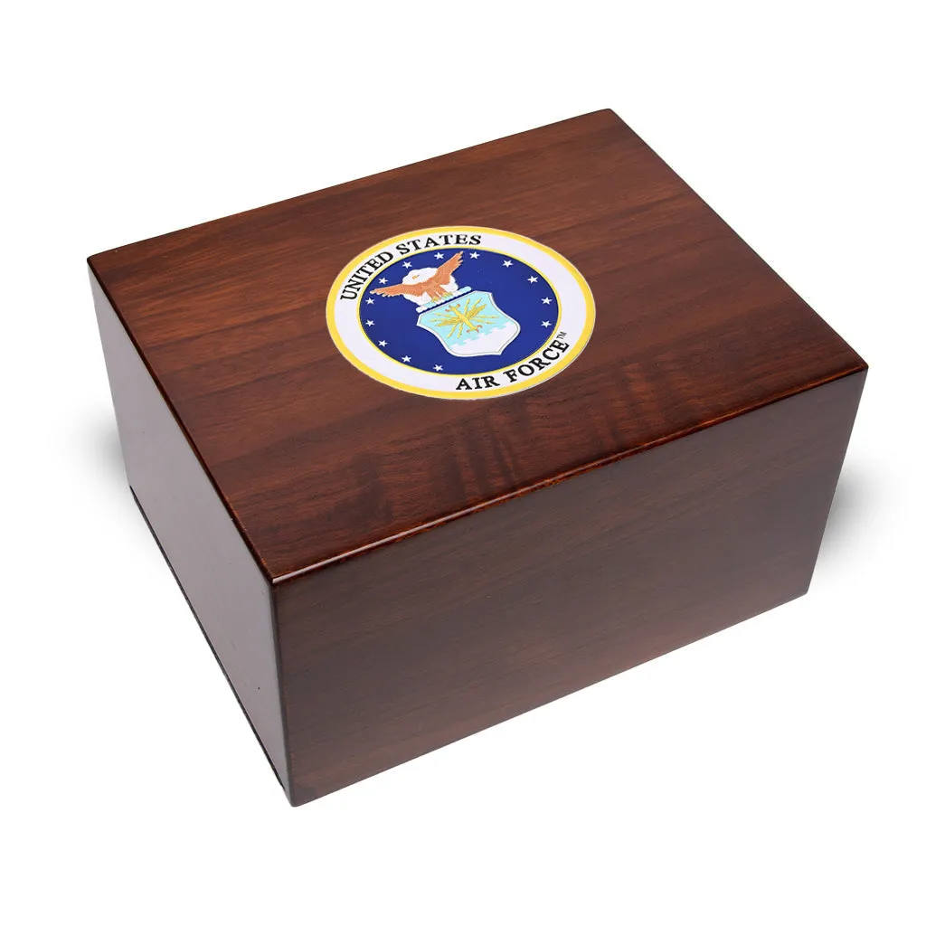 TC Paulownia Urn -PY01- with US Military Emblem