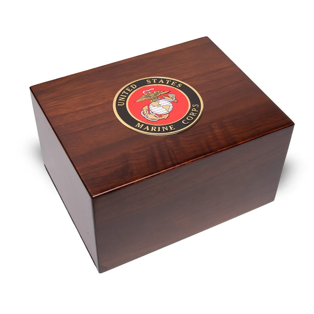 TC Paulownia Urn -PY01- with US Military Emblem