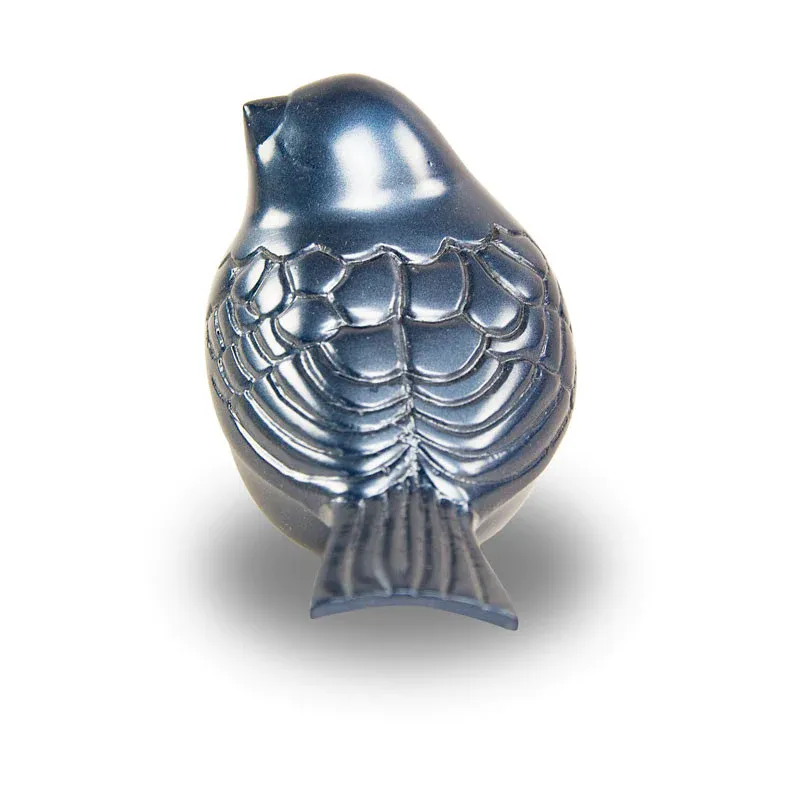The Lucy Songbird Keepsake Urn in Light Blue