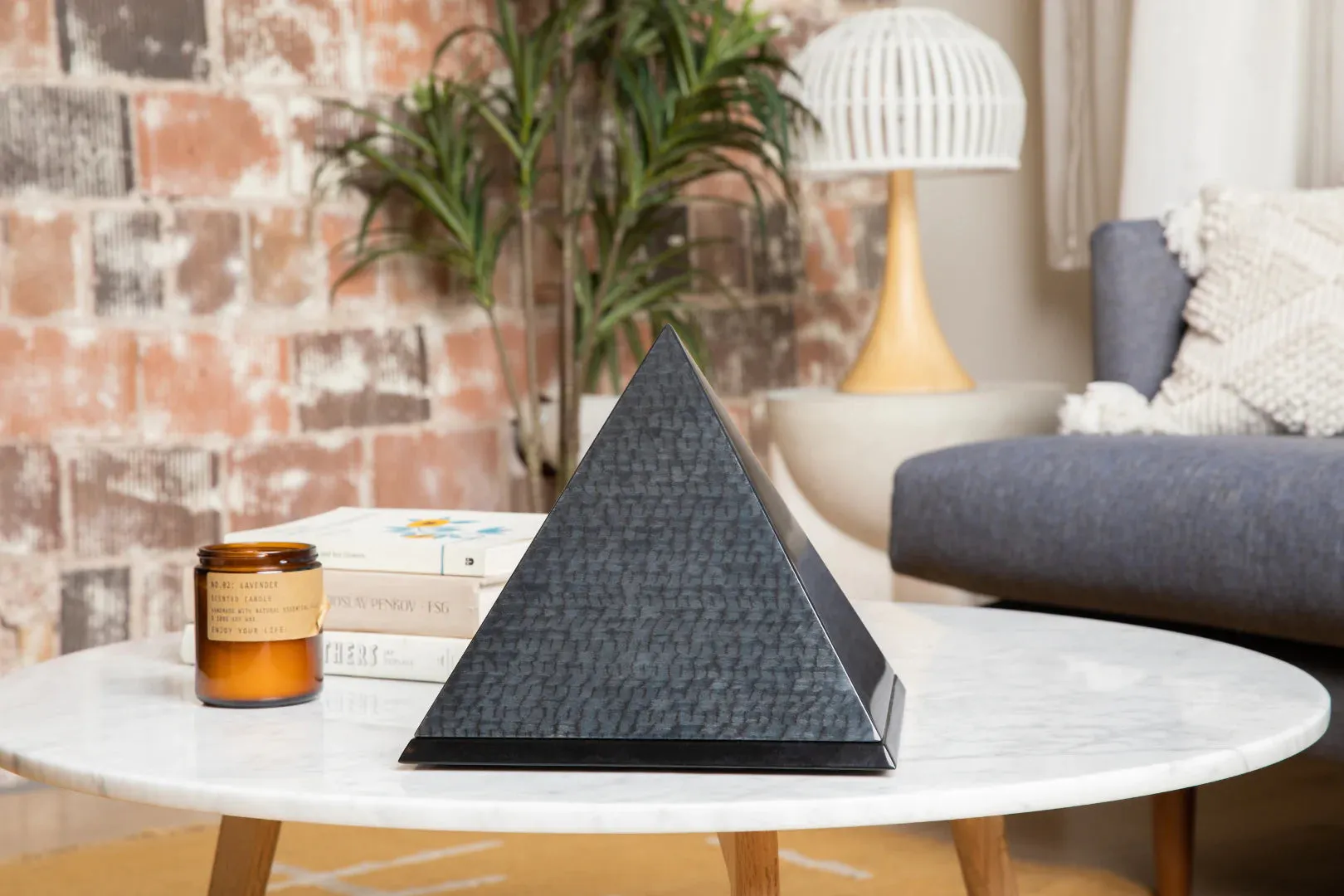 The Pyramid in Cream