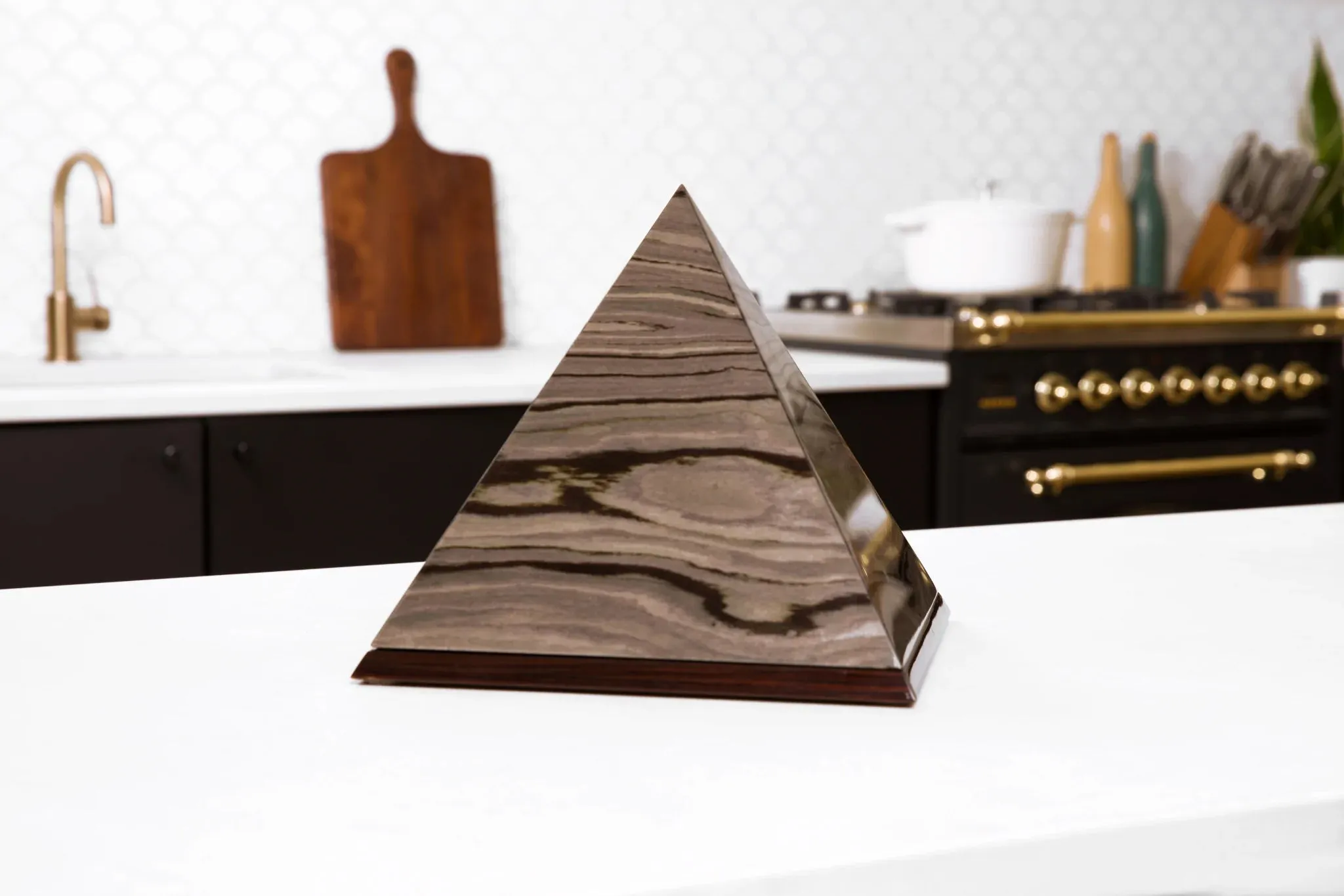 The Pyramid in Cream