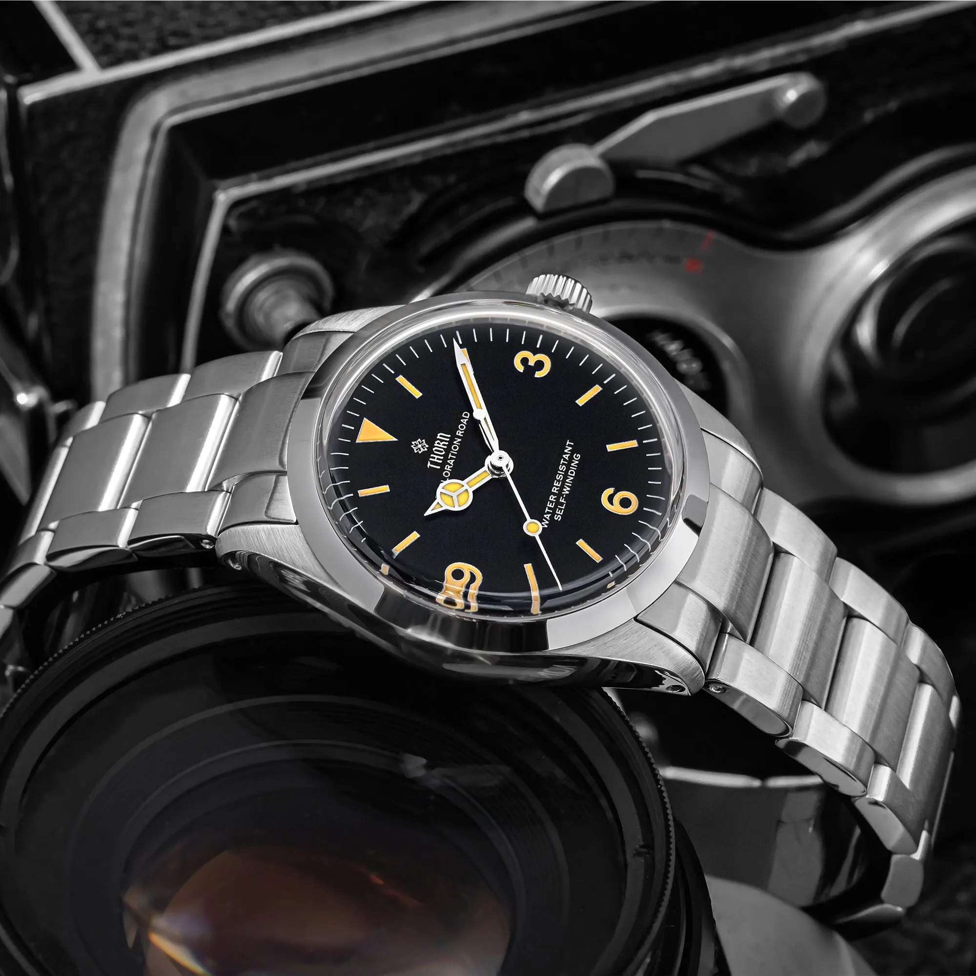 Thorn 34mm Vintage Mechanical Watch T005
