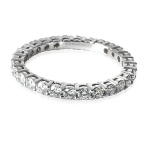 Tiffany & Co. Platinum Diamond Embrace Eternity Band