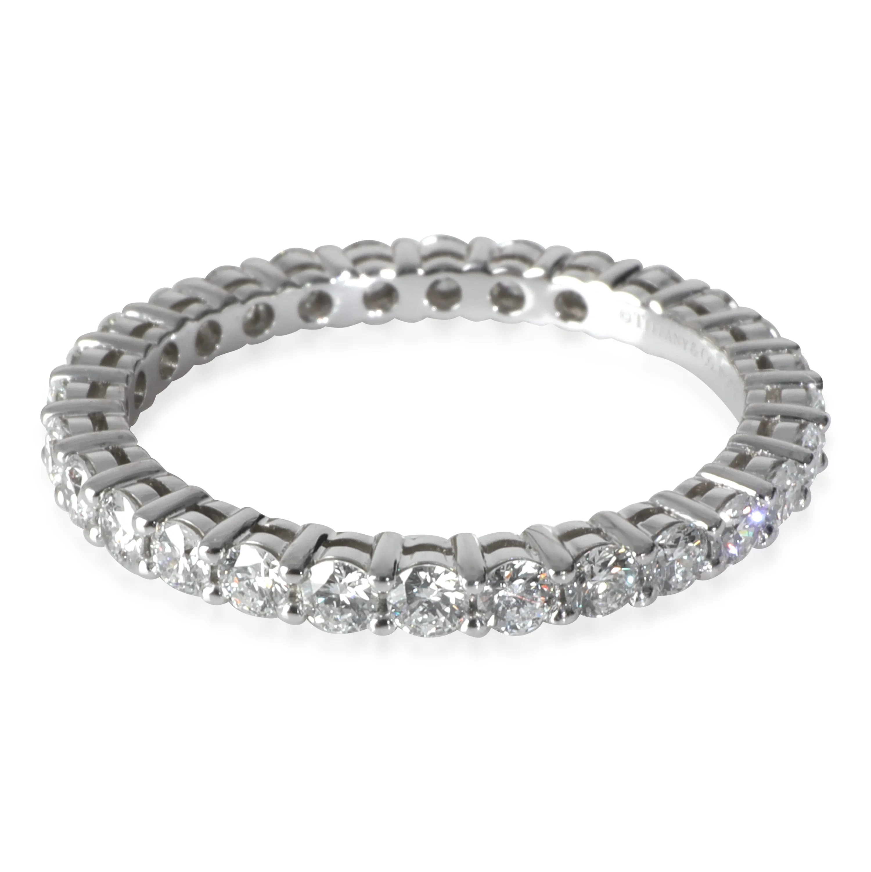 Tiffany & Co. Platinum Diamond Embrace Eternity Band
