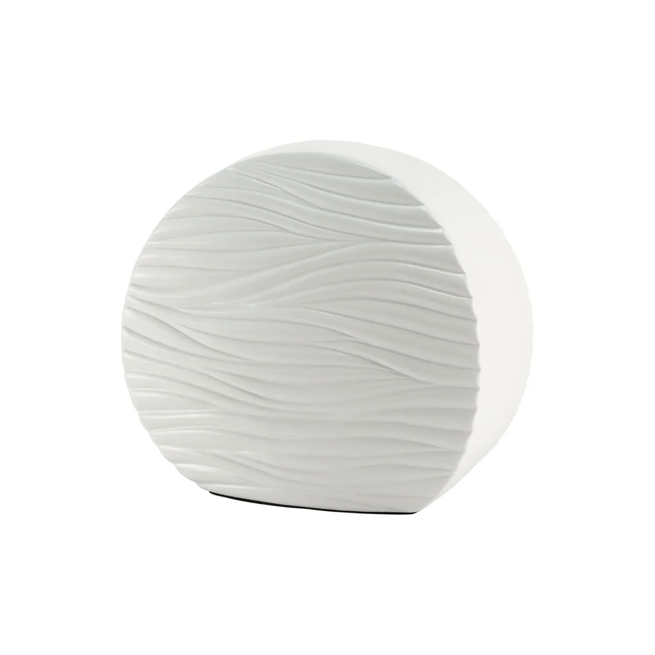 Tranquil Waves White Cremation Urn in Large