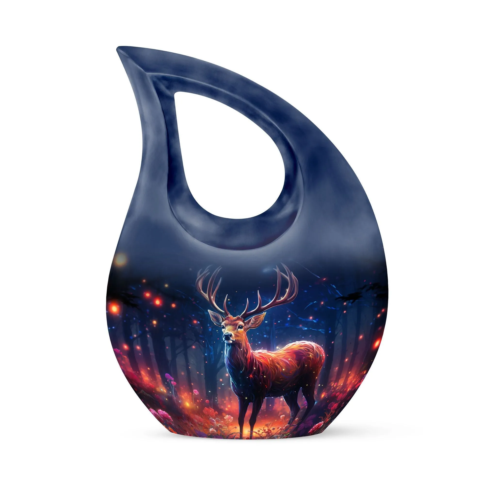 Tranquility Deer Cremation Urn Cherished Farewell Keepsake