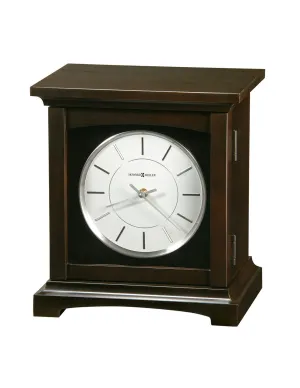 Tribute Mantel Clock Wood Urn