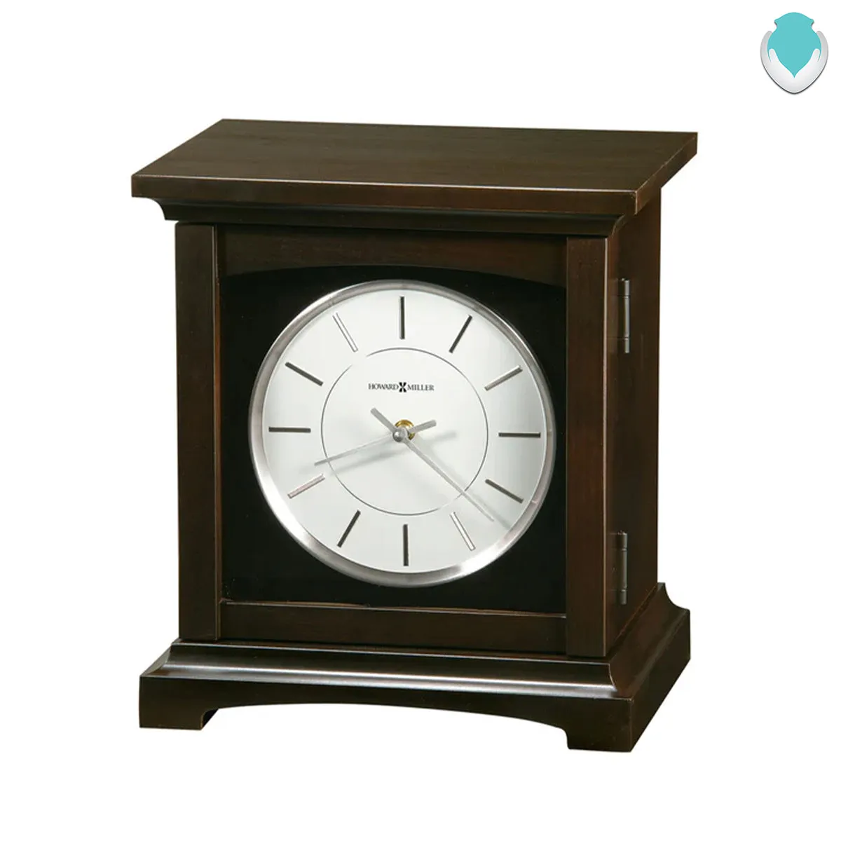 Tribute Mantel Clock Wood Urn