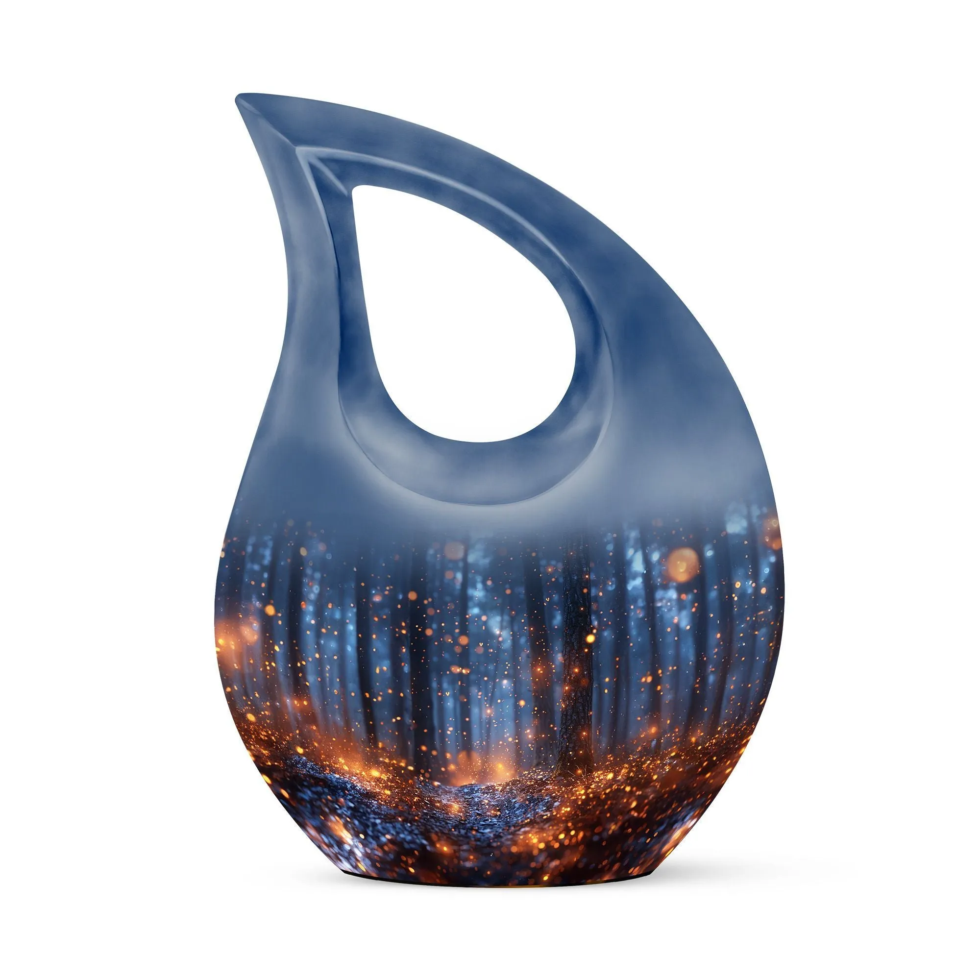 Twilight Forest Urn : Personalized Small Cremation Urn