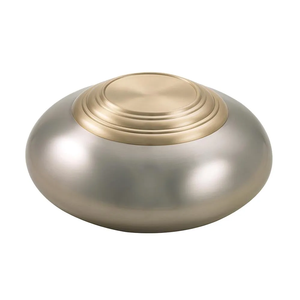Two-Tone Brushed Marcelo Keepsake Urn