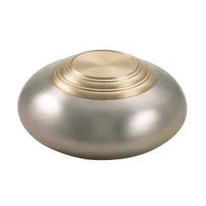 Two-Tone Brushed Marcelo Keepsake Urn