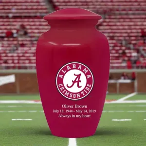 University of Alabama Cremation Urn | Alabama Adult ash urn | Can be engraving