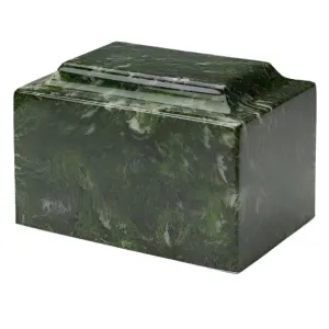 Verde | Cultured Marble Urn | Engravable | Quality Urns For Less