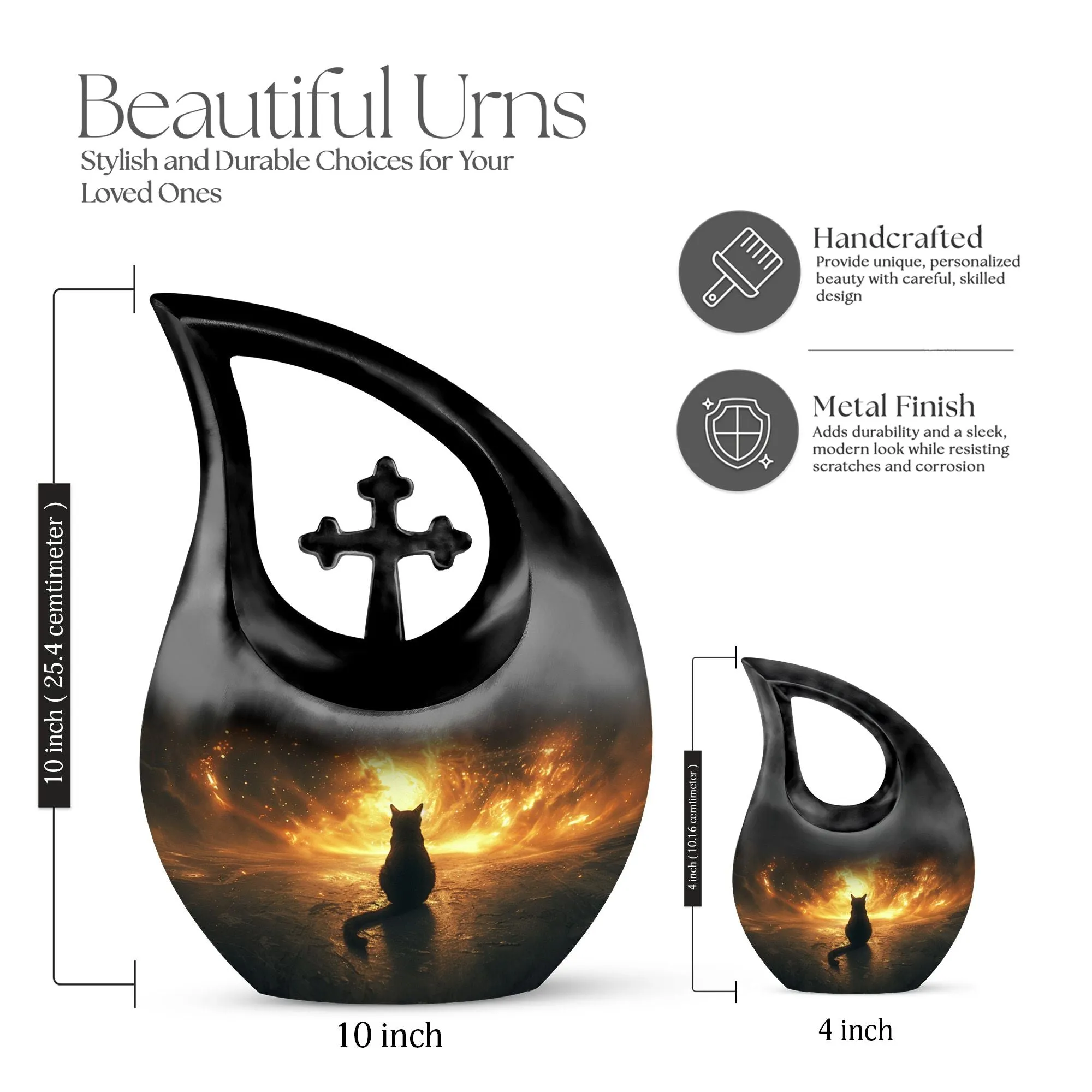 Watcher Tranquility Urn - Containers For Ashes After Cremation