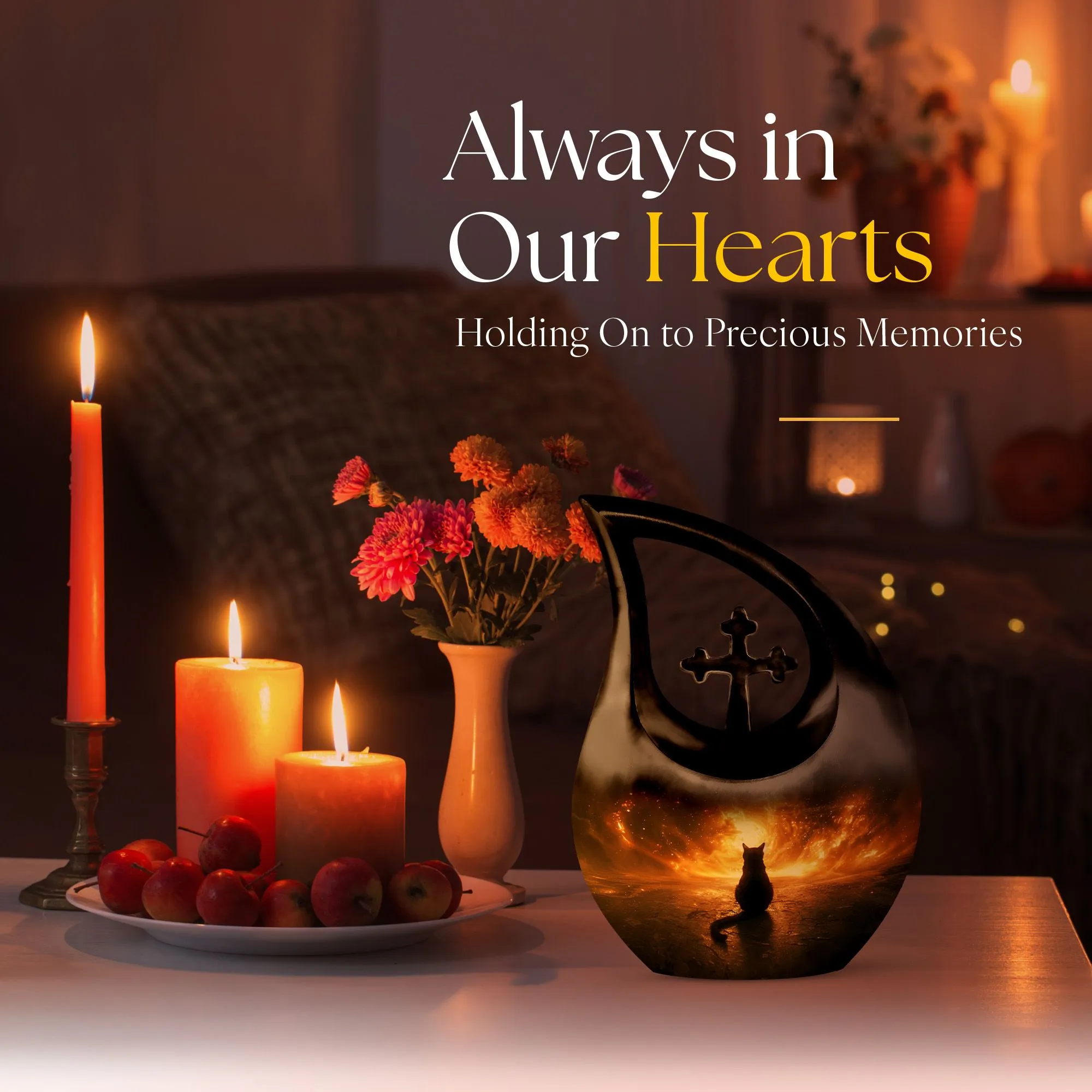 Watcher Tranquility Urn - Containers For Ashes After Cremation