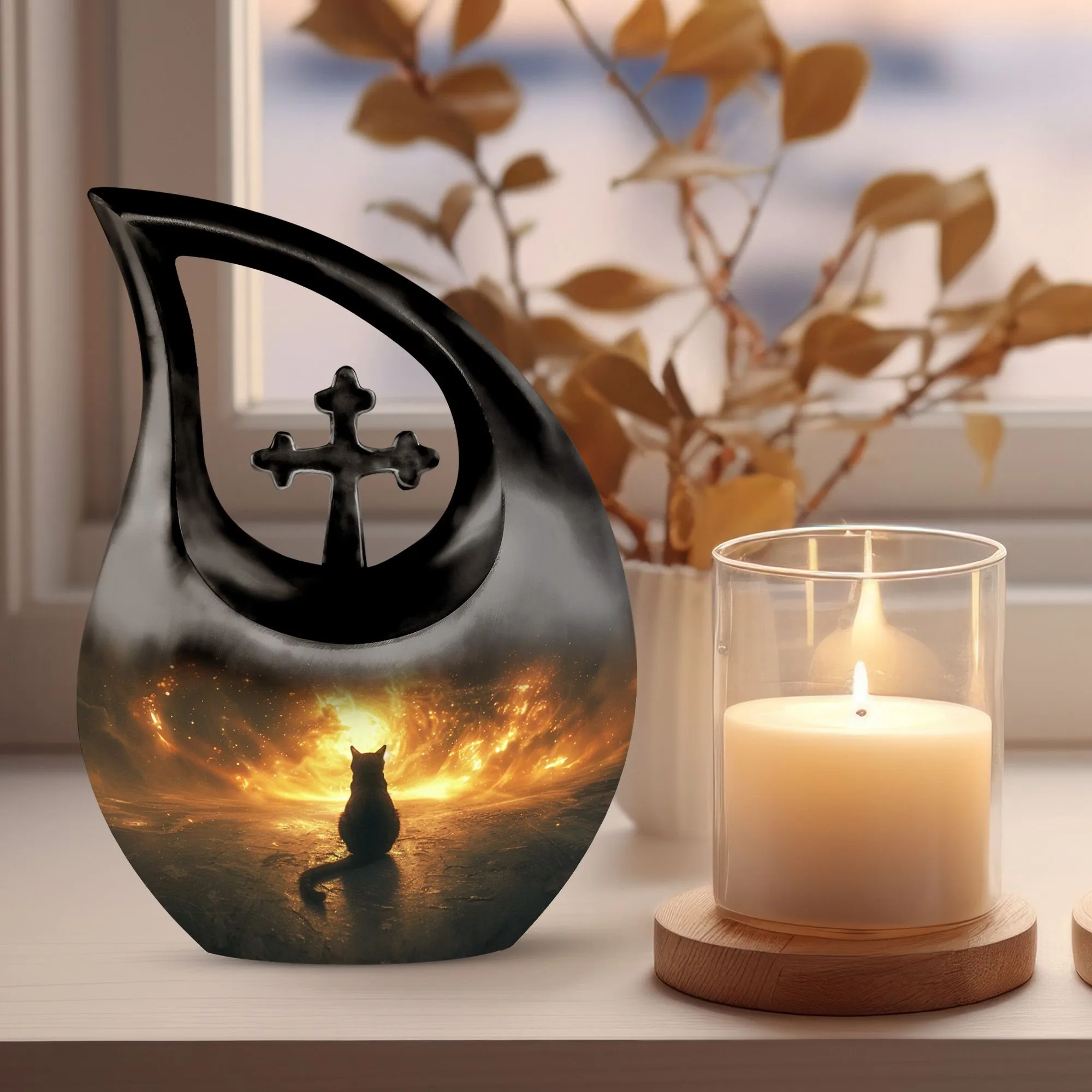 Watcher Tranquility Urn - Containers For Ashes After Cremation